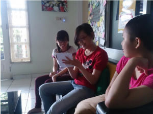 Elvira, saya dan Irvi:D